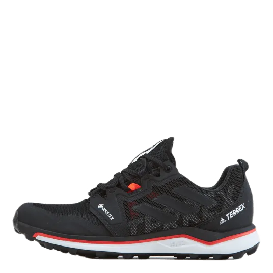 Terrex Agravic GORE-TEX Trail Running Shoes Core Black / Core Black / Solar Red